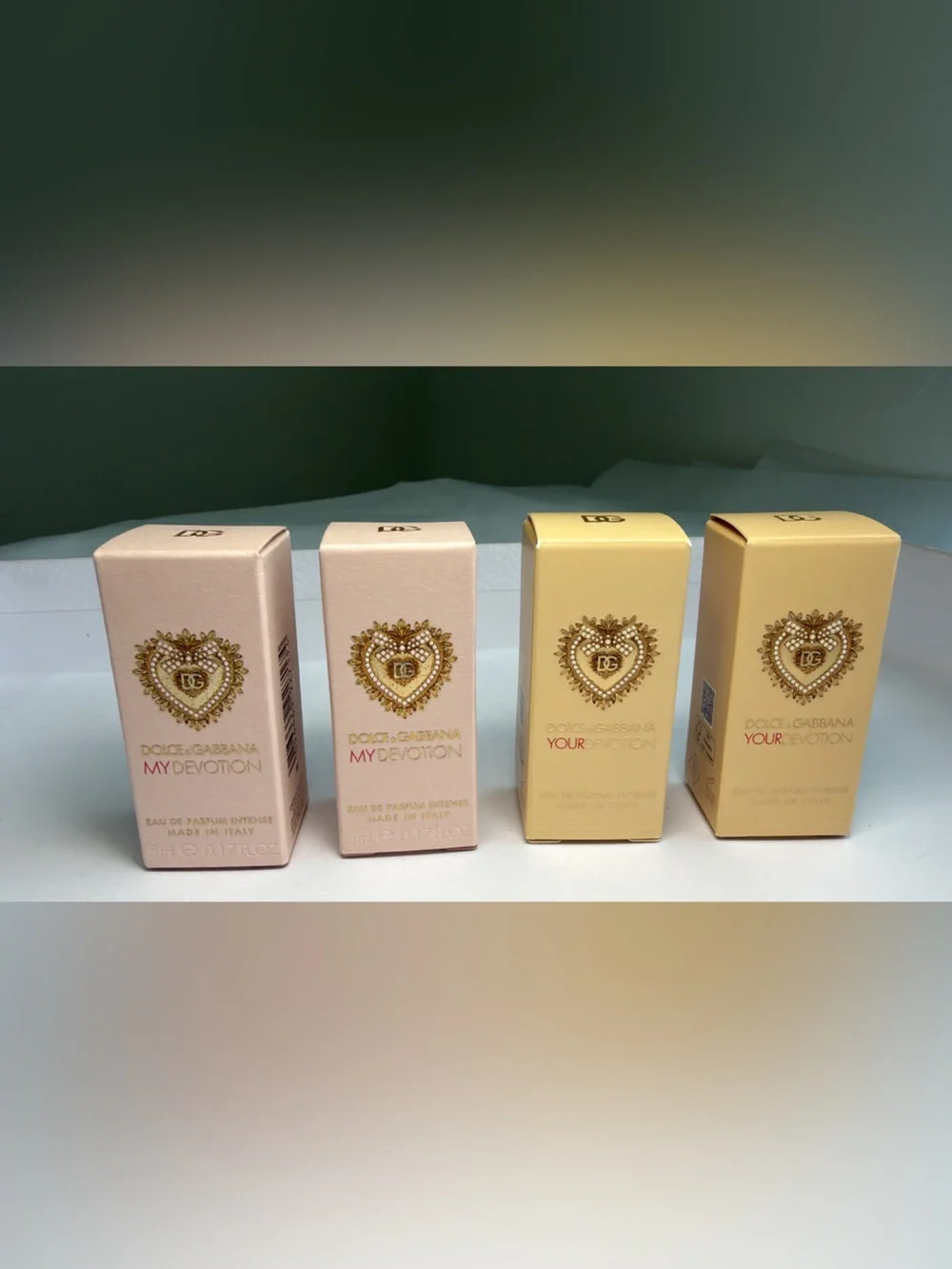 New,unused & authentic Dolce & Gabbana Mini Perfumee3 Bottles bundle